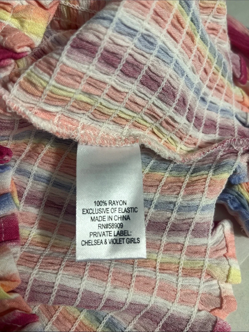 Chelsea & Violet smocked bodice